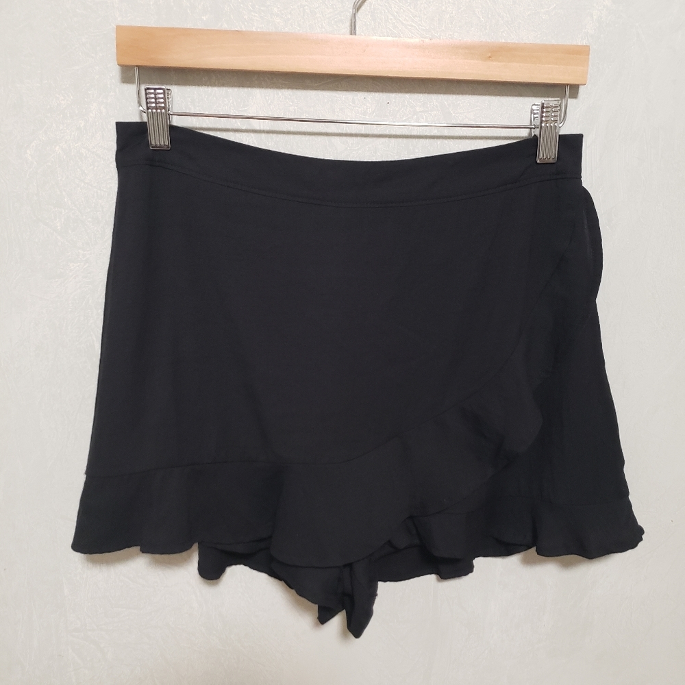 Altar'd State Quinn Black Ruffle Skort - Picture 5 of 14